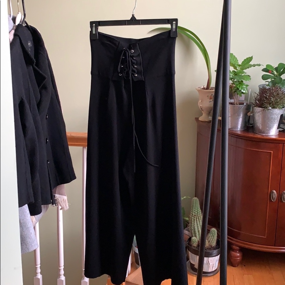 Zara Knit Ultra High Waisted Pants